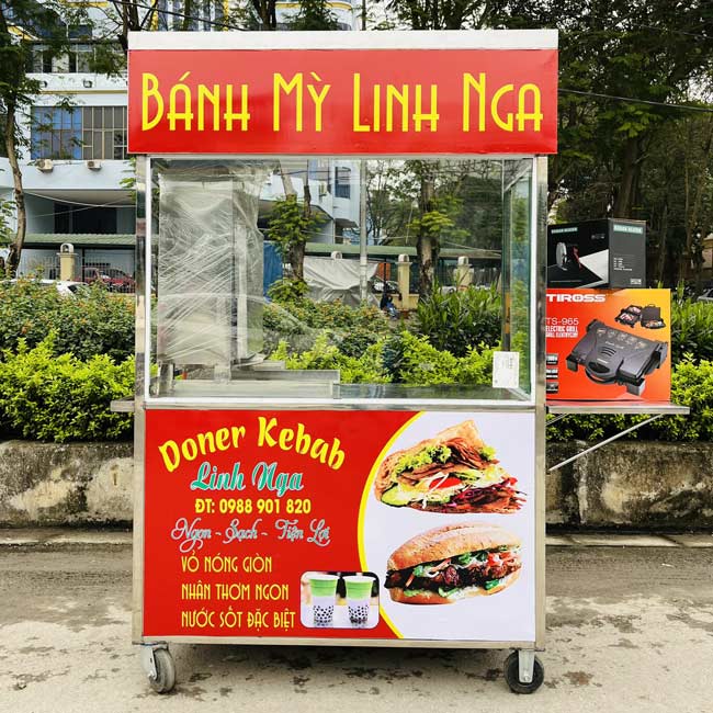 Xe bánh mì Thổ Nhĩ Kỳ 90cm