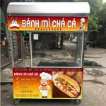 Xe bánh mì có mái che