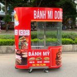 Xe bánh mì có mái che