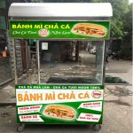 Xe bánh mì có mái che