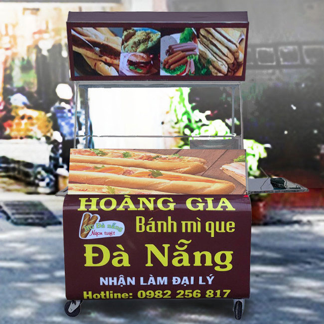 Xe bánh mì que Đà Nẵng nhỏ