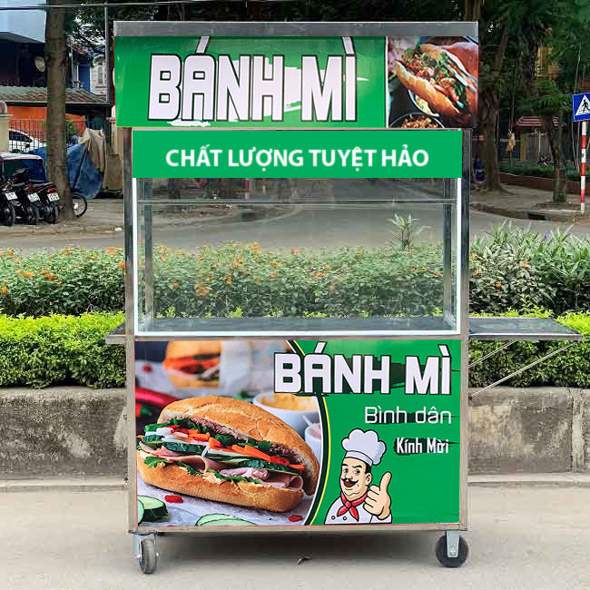 Xe bánh mì nhỏ gọn