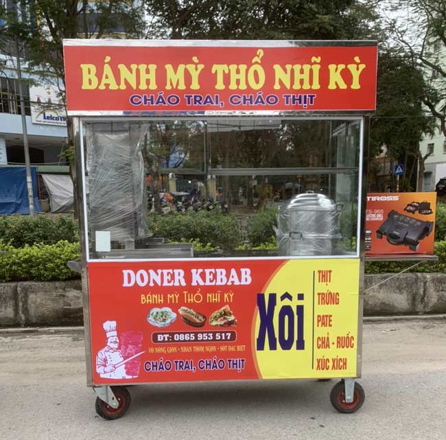 Xe xôi bánh mì mini