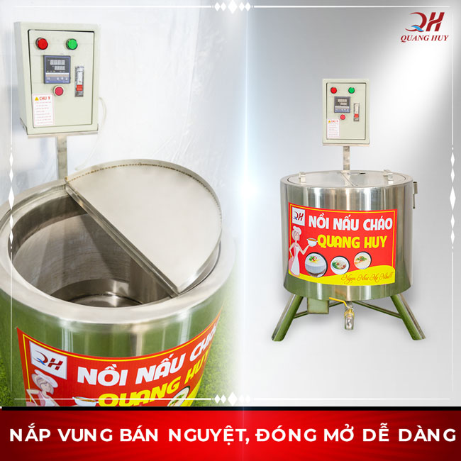 Nắp nồi cháo 40L