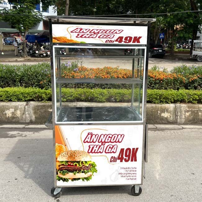 Tủ bán bánh mì mini