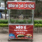 Tủ bán bánh mì mini