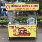 Tủ bán bánh mì mini