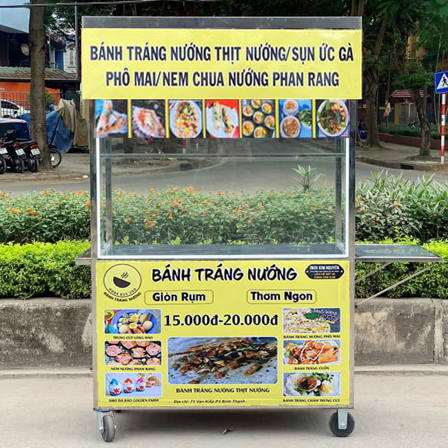 Xe bánh tráng nướng