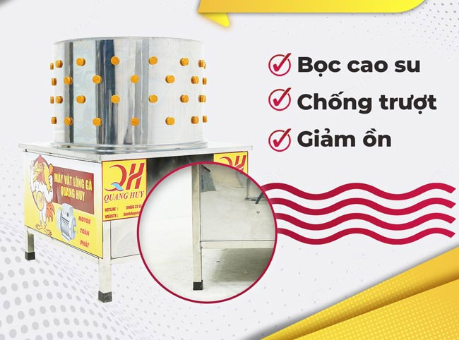 chân dế máy vặt lông gà