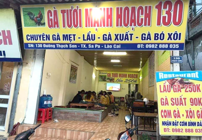 gà tươi mạnh hoạch 130