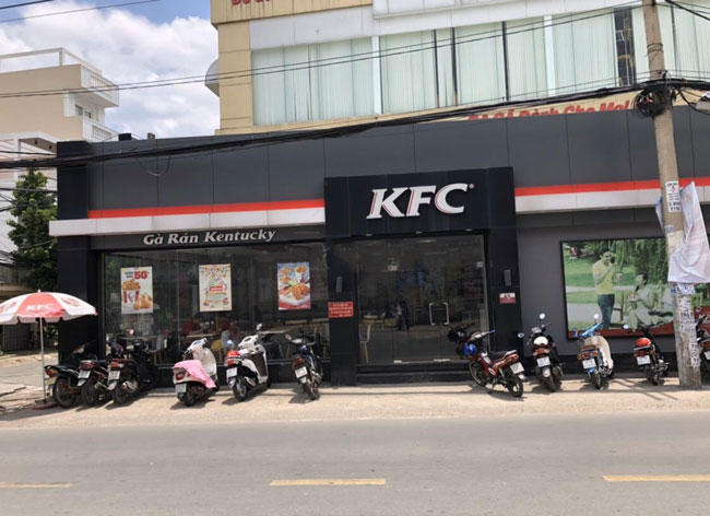 tiệm KFC quận 9